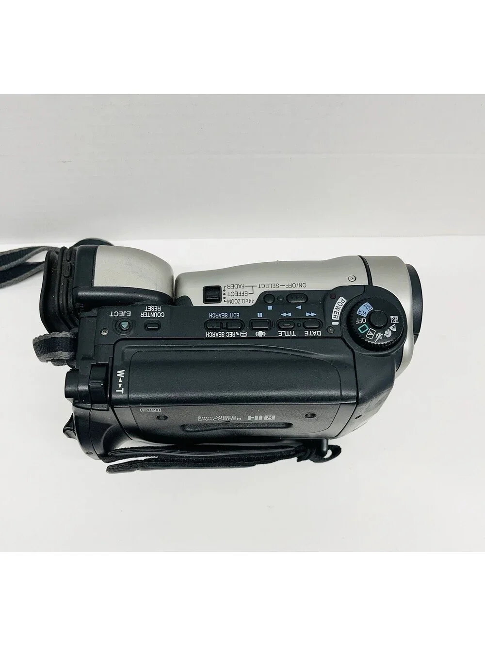Canon ES4000 Camcorder Silver W/ Battery Untested